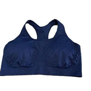 True kind sports bra, navy blue, NWTS